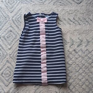 Janie and Jack Nautical Blue and White Striped Tank Top
